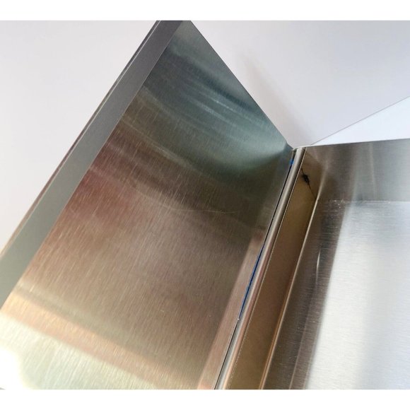 Stainless Steel Box With Mounting Holes Brand New - Picture 7 of 15